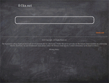 Tablet Screenshot of fr1ka.net